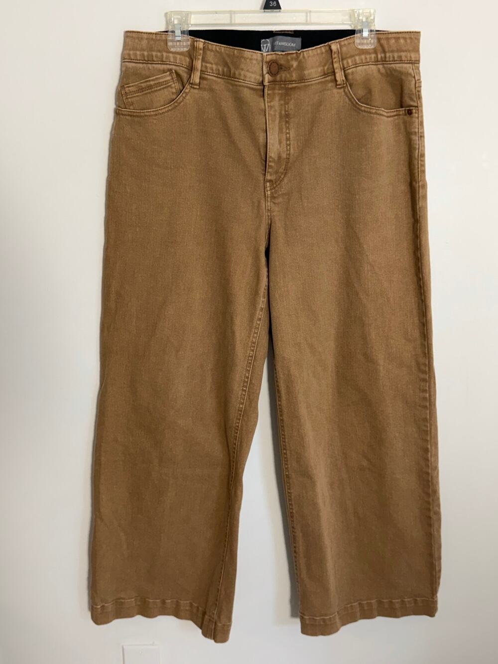 Wit & Wisdom Wide leg ankle pants size 12P